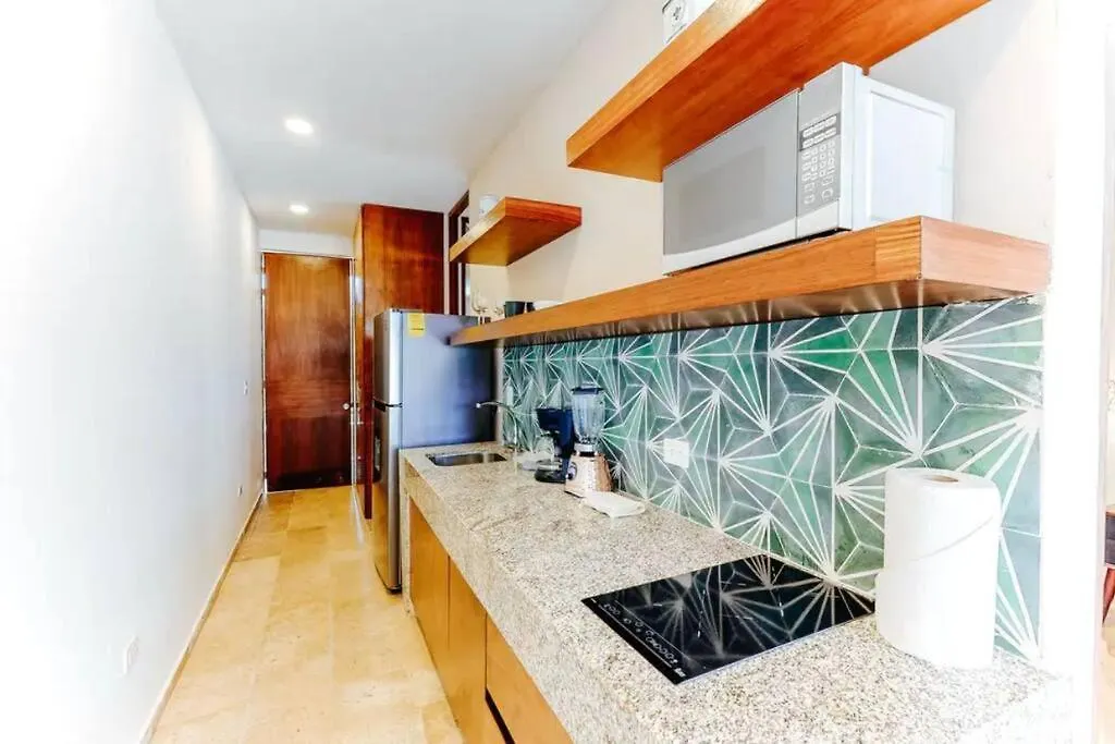 105 Amena Charming 1Br 5 Min To The Beach 20Mb Wifi Apartment Tulum 0*,  Mexico