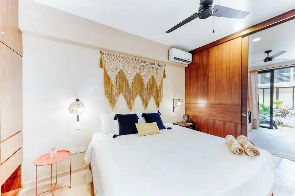 105 Amena Charming 1Br 5 Min To The Beach 20Mb Wifi Apartment Tulum 0*,