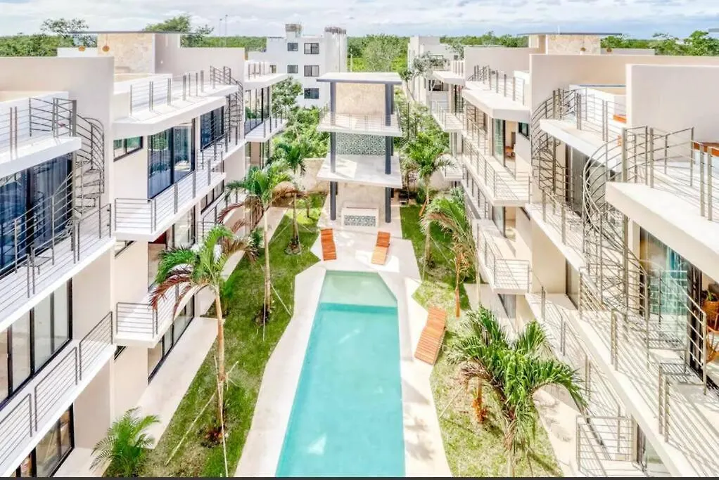 105 Amena Charming 1Br 5 Min To The Beach 20Mb Wifi Apartment Tulum Mexico