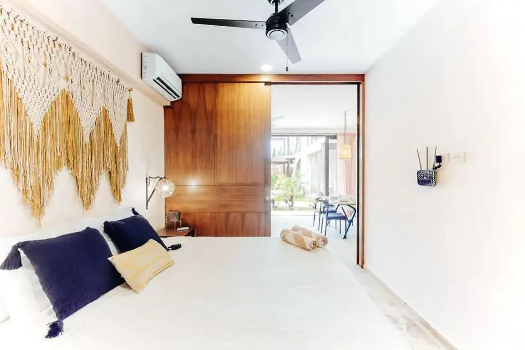 105 Amena Charming 1Br 5 Min To The Beach 20Mb Wifi Apartment Tulum Mexico