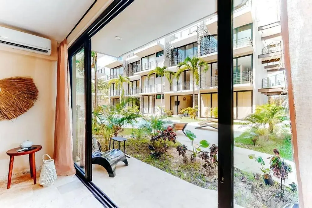 105 Amena Charming 1Br 5 Min To The Beach 20Mb Wifi Apartment Tulum 0*,  Mexico