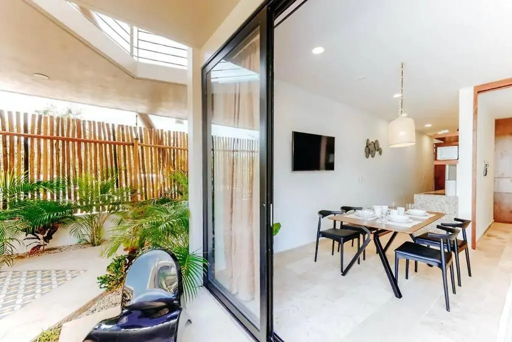 105 Amena Charming 1Br 5 Min To The Beach 20Mb Wifi Apartment Tulum